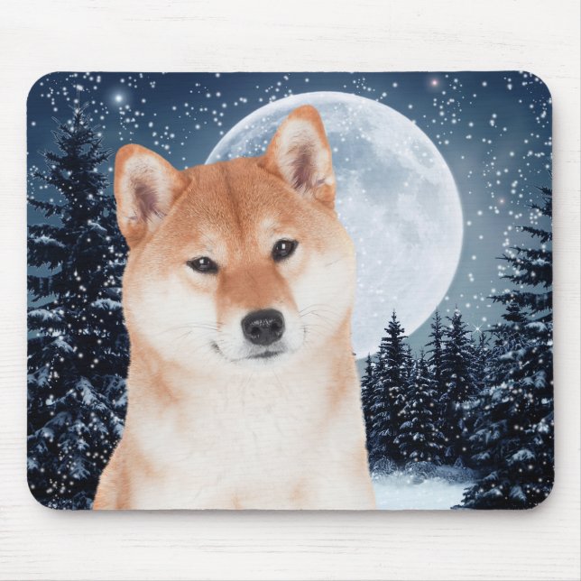 Shiba Inu Mousepad (Vorne)