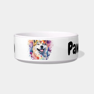 Shiba Inu Personalisiert Dog Food Bowl Paws Off Napf