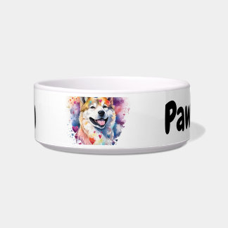 Shiba Inu Personalisiert Dog Food Bowl Paws Off Napf