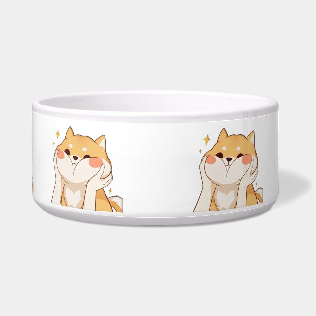 Shiba Inu Pet Bowl Napf (Vorderseite)