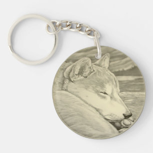 Shiba Inu Porte - clé Shiba Inu Chien cadeaux d'ar
