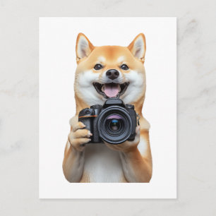 Shiba Inu Postkarte