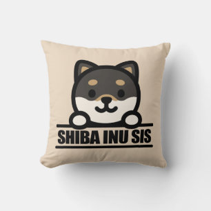 SHIBA INU SIS - Süßes Shiba Inu Schwester-Design Kissen