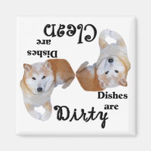 Shiba Inu Spülmaschinen-Magnet Magnet