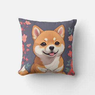 Shiba Inu Throw Kissen - Gemütlicher Komfort