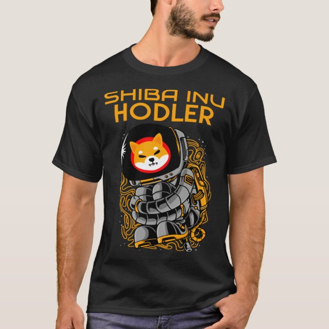 Shiba Inu token Crypto Coin Cryptocurrency T-Shirt (Vorderseite)
