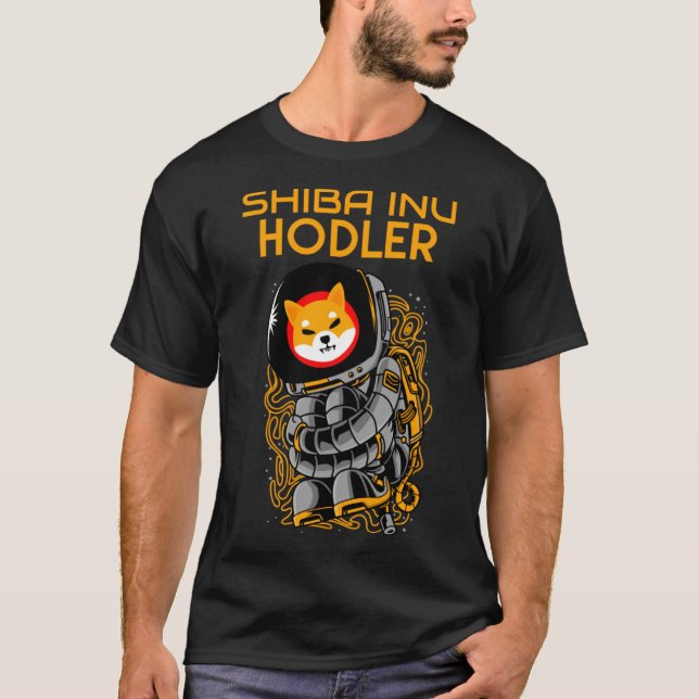 Shiba Inu token Krypto-Münzen Kryptowährung T-Shirt (Vorderseite)