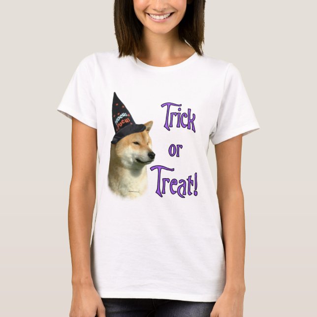 Shiba Inu Trick T-Shirt (Vorderseite)