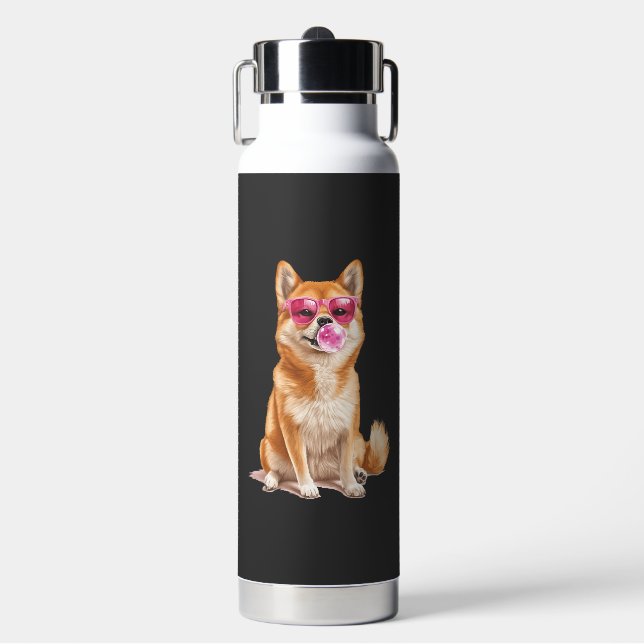 Shiba Inu    Trinkflasche (Vorderseite)