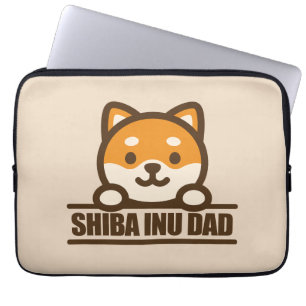 SHIBA INU VATER - Stolz Shiba Inu Vater Design Laptopschutzhülle