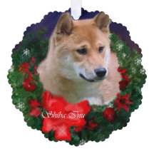 Shiba Inu Weihnachtsgeschenk