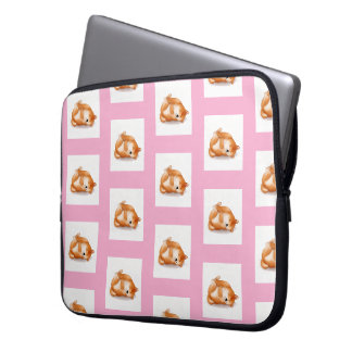 shiba inu Welpen auf der Rückseite Muster Laptop G Laptopschutzhülle