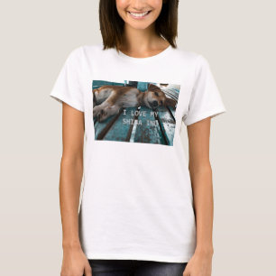 shiba Liebe w pic red sesasme T-Shirt