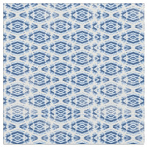Shibori Blue Gefärbte Krawatte Drehung Abstrakt Stoff