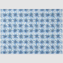 Shibori Blue Japanisch Textile Art Nr. 17