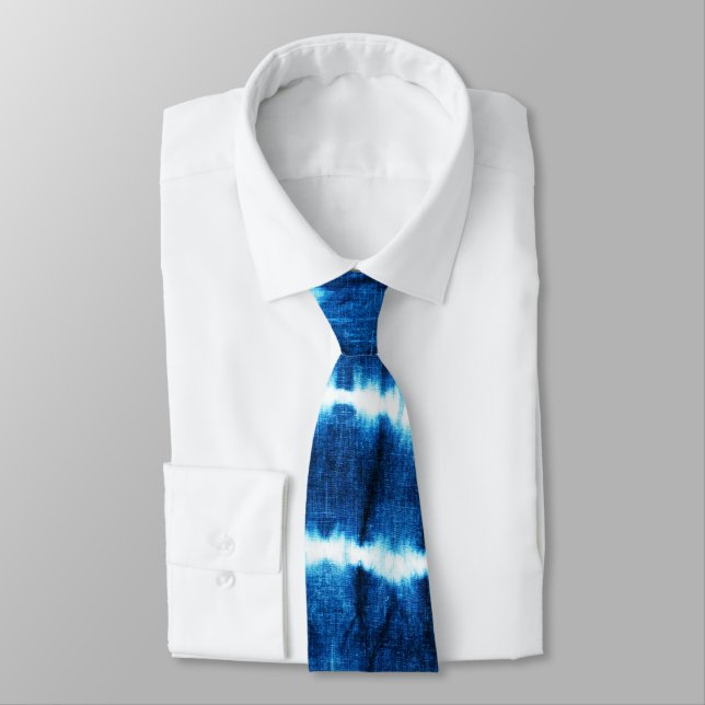 Shibori Krawatte (Gebunden)