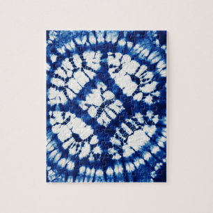 Shibori Tie Dye South Seas Indigo Batik
