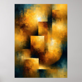 Shibui Vergoldete Resonanz Japanisch Inspirierte T Poster