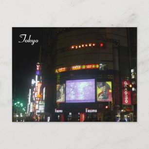 Shibuya Neon Postkarte