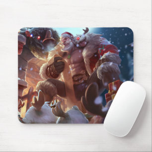 Shield Bearer Gaming Mousepad Kriegermotiv