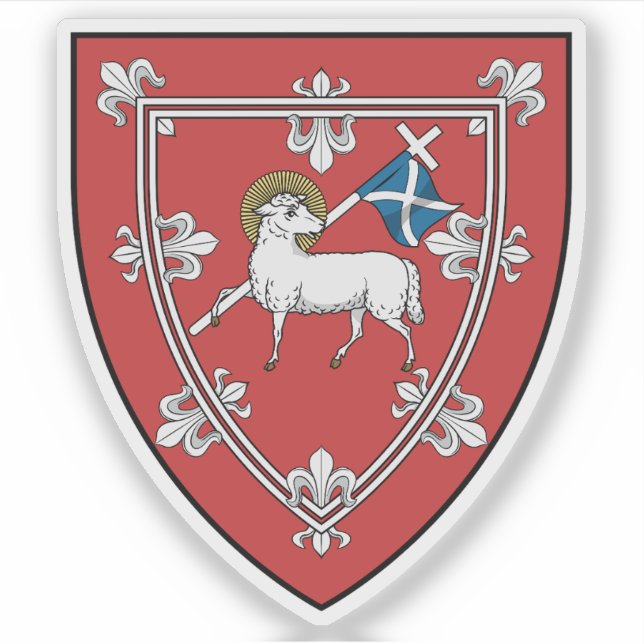 Shield of the city of Perth, Scotland Aufkleber (Vorderseite)