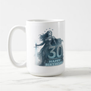 Shieldmaiden of 30: Legendary Birthday Tasse