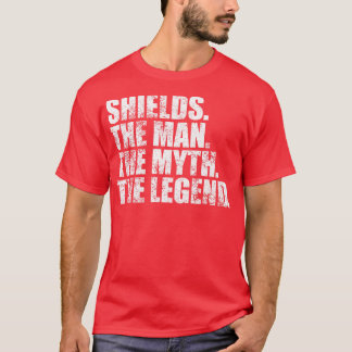 ShieldsShields Familienname Shields-Nachname-Schil T-Shirt