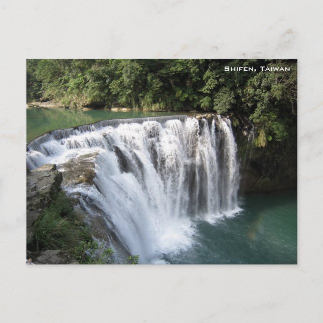 Shifen, Taiwan Postkarte (Vorderseite)