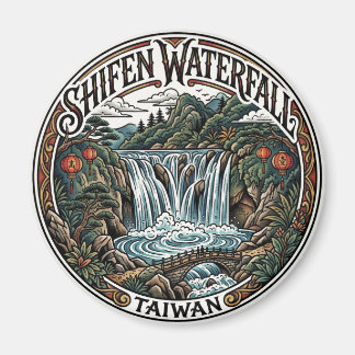 Shifen Wasserfall Taiwan Magnet