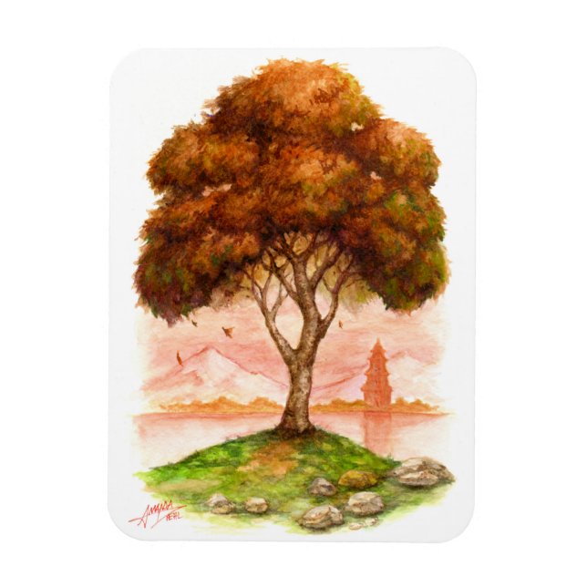 Shifting Seasons Magnet (Vertikal)