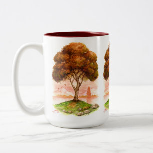 Shifting Seasons Zweifarbige Tasse