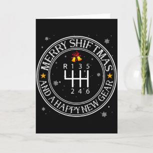 Shiftmas Autotyp Lustiger Mechaniker Weihnachten A Karte