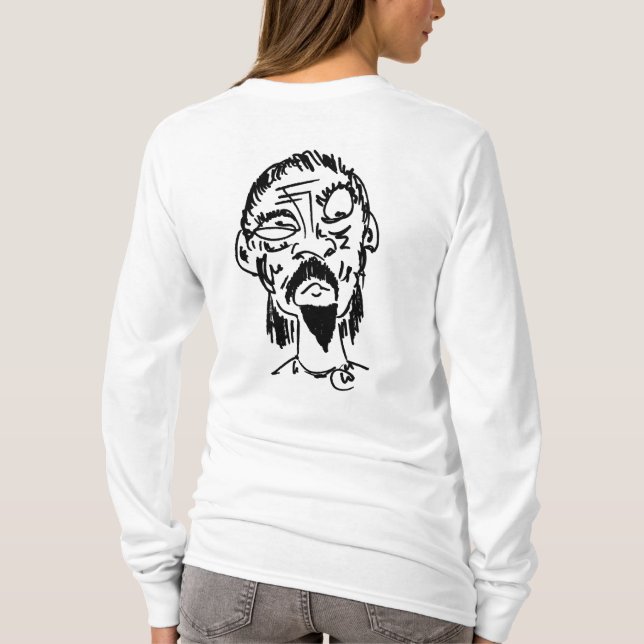 shifty und Poncho T-Shirt (Rückseite)