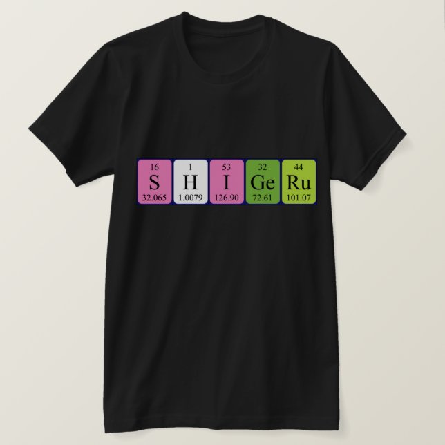 Shigeru Periodenname Shirt (Design vorne)