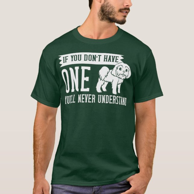 Shih Poo Dog Welpen Eigentümer Lover _11 T-Shirt (Vorderseite)