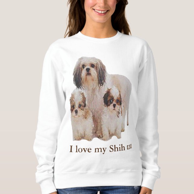 Shih-tsu Sweatshirt (Vorderseite)