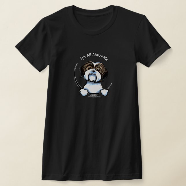Shih Tzu alles über mich T-Shirt (Ablage )