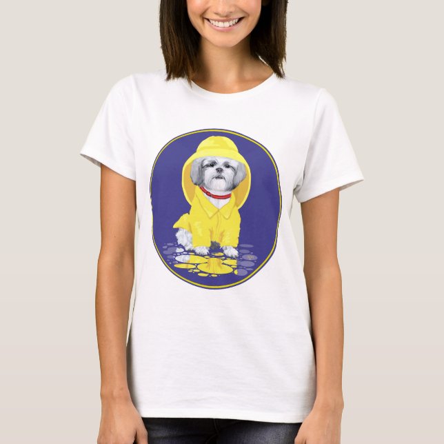 Shih Tzu April Duwers T-Shirt (Vorderseite)