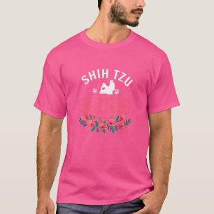 Shih Tzu Auntie Womens Niedlich Dog Eigentümer Wei T-Shirt
