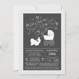 Shih Tzu Baby Duwer Gender Neutral Einladung