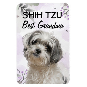 Shih Tzu Best Grandma Magnet