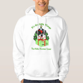 Shih Tzu Christmas Geschenke Hoodie