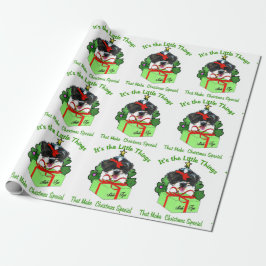 Shih Tzu Christmas Geschenkpapier
