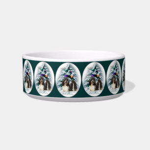 Shih Tzu Christmas Napf