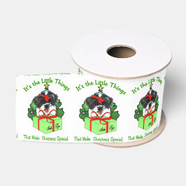 Shih Tzu Christmas Ripsband