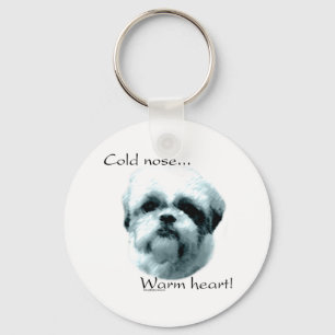 Shih Tzu Cold Nose, Warme Herzkette Schlüsselanhänger