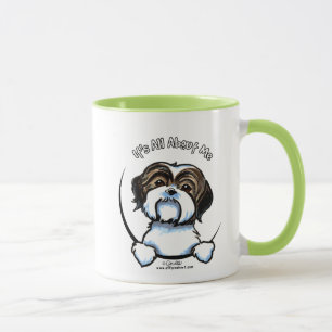 Shih Tzu, der ganz ungefähr ich sein ist Tasse