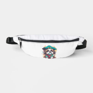 Shih Tzu Dog Pirate Bauchtasche
