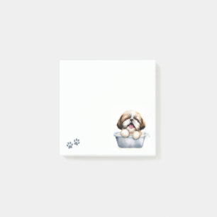 Shih Tzu Dog Post-it Klebezettel