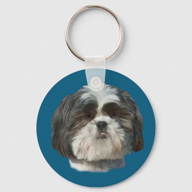 Shih Tzu Dog Schlüsselanhänger (Vorderseite)